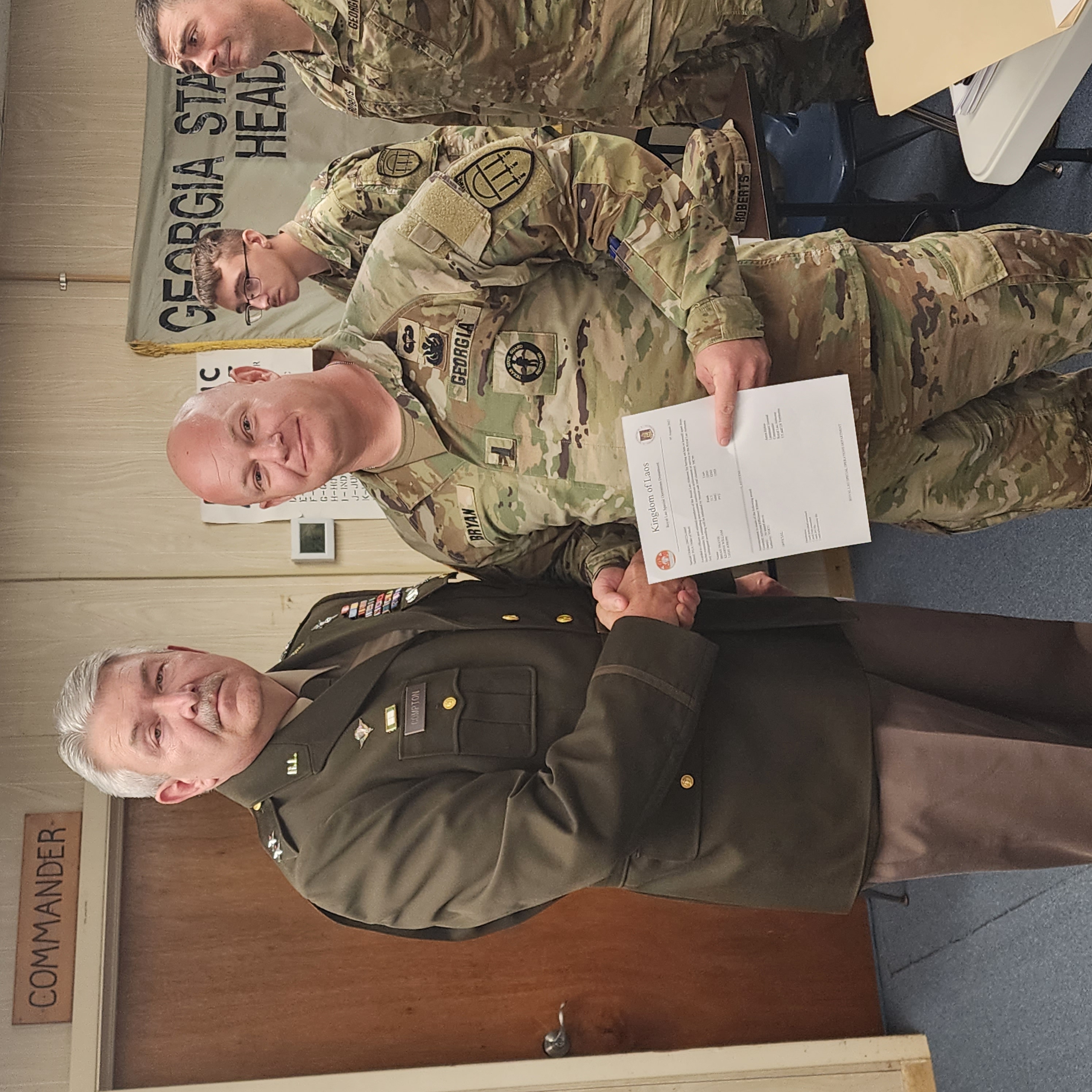 4th Brigade RLA award ceremony on August 5th 2023. Georgia State Defense Force photos by PVT Christina Turner. 4th Brigade RLA award ceremony on August 5th 2023. Georgia State Defense Force photo by PVT Christina Turner.