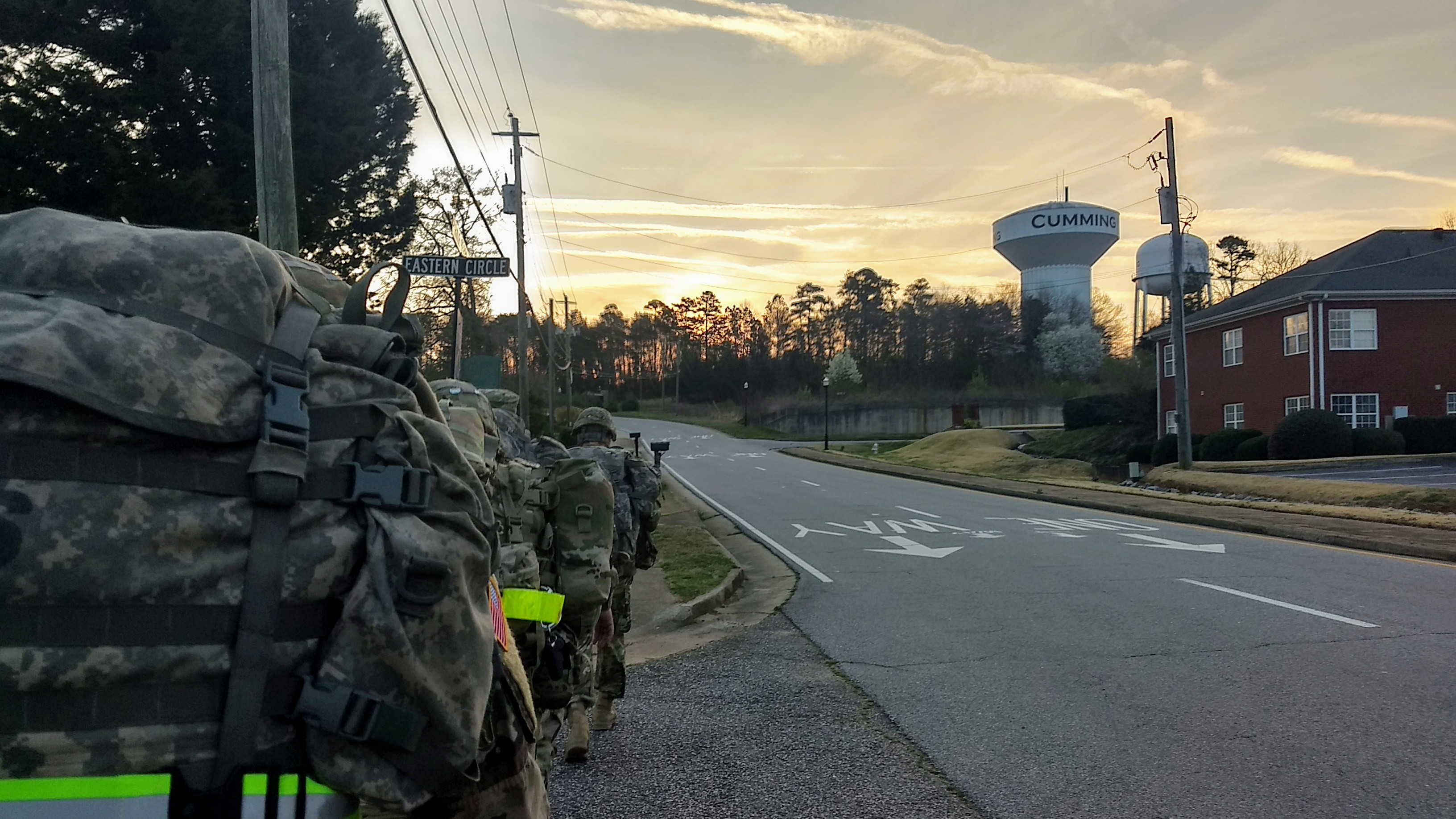 OPFOR RUCK OPFOR taking a 4-mile ruck march to Downtown Cumming, GA